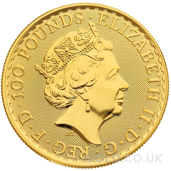 2023 Gold Britannia Coin 1oz Queen Elizabeth II