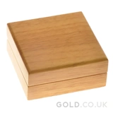 22.5mm coin Oak Gift Box - Sovereign or Quarter Ounce Coins