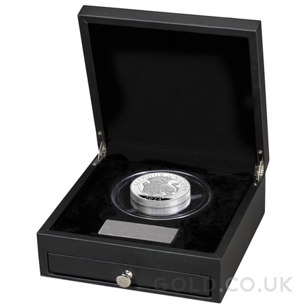 2024 Seymour Unicorn Silver Coin Tudor Beasts 10oz Proof Boxed