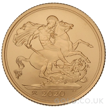 2020 Gold Sovereign Brilliant Uncirculated (Boxed)