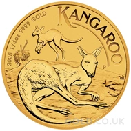 Gold Kangaroo Quarter Ounce (2025)