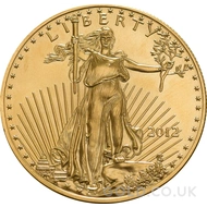 2012 Gold American Eagle Coin 1oz