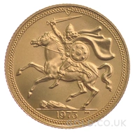 Quintuple Sovereign Gold Coins