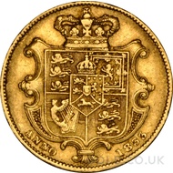 1833 William IV Gold Sovereign