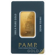 1oz PAMP Suisse Gold Bar