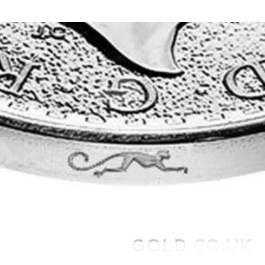 2016 1oz Silver Britannia Coin Lunar Edge Year of the Monkey
