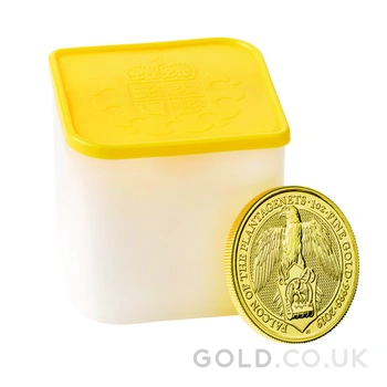 2019 1oz Falcon of the Plantagenets Gold Coin Queen's Beasts