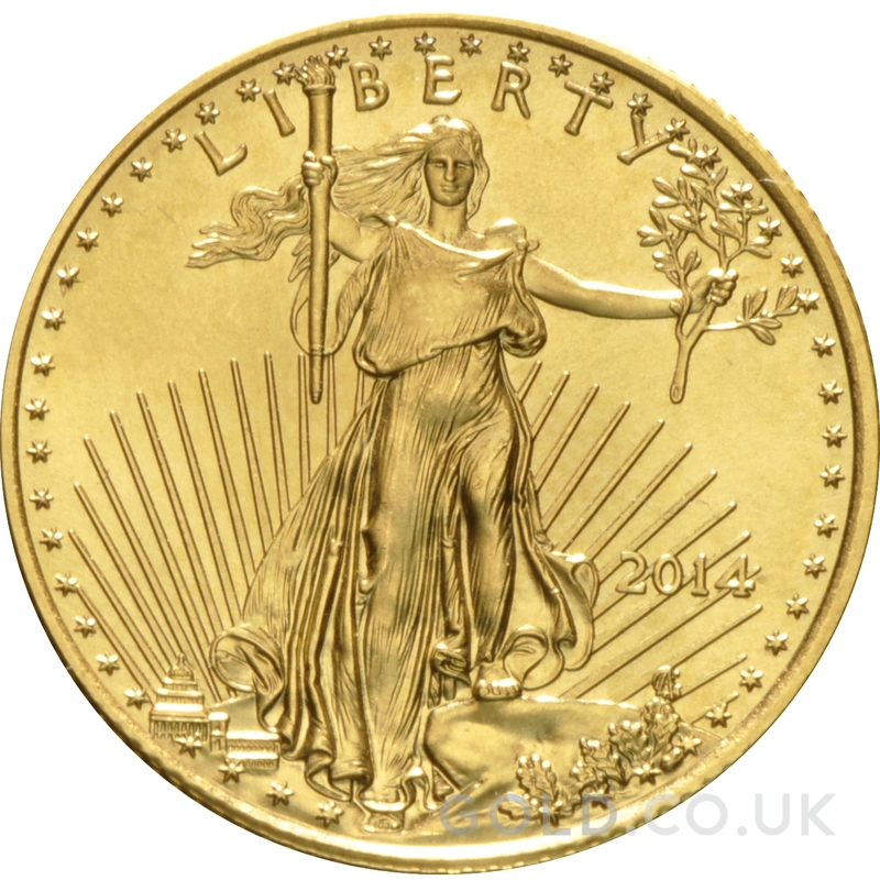 2014 1/4oz American Eagle Gold Coin
