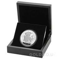 2024 Seymour Unicorn - 1oz Tudor Beasts Proof Silver Coin Boxed
