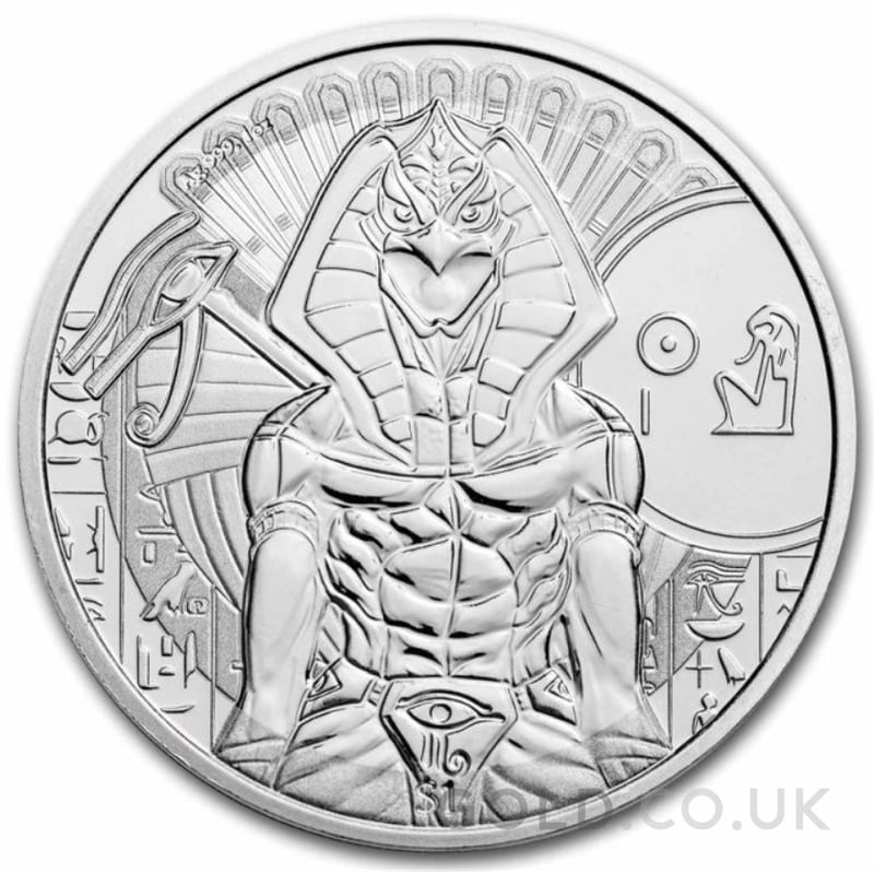 2023 1oz Ra Silver Coin Egyptian Gods