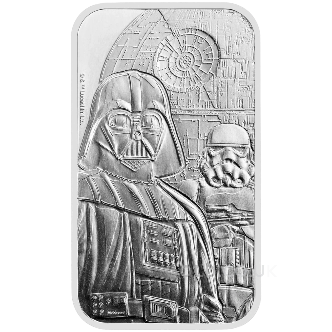 1oz Silver Bar Star Wars Dark Side