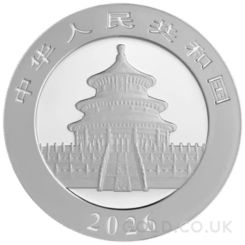 2026 30g Chinese Panda Silver Coin