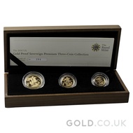 Gold Proof Sovereign Three Coin Boxed Set (2010)