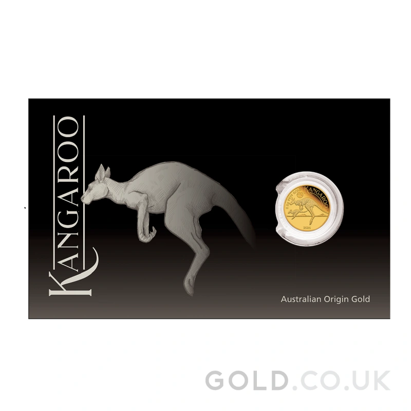 2026 0.5g Australian Mini Roo Proof Gold Coin
