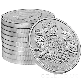 2025 Royal Arms Silver Coin 1oz