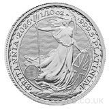 2026 1/10oz Platinum Britannia Coin