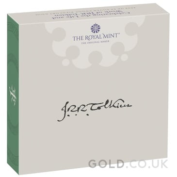2023 JRR Tolkien Silver £2 Piedfort Proof Coin Boxed