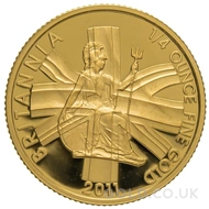 2011 1/4oz Gold Proof Britannia