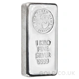 Perth Mint 1kg Silver Bar