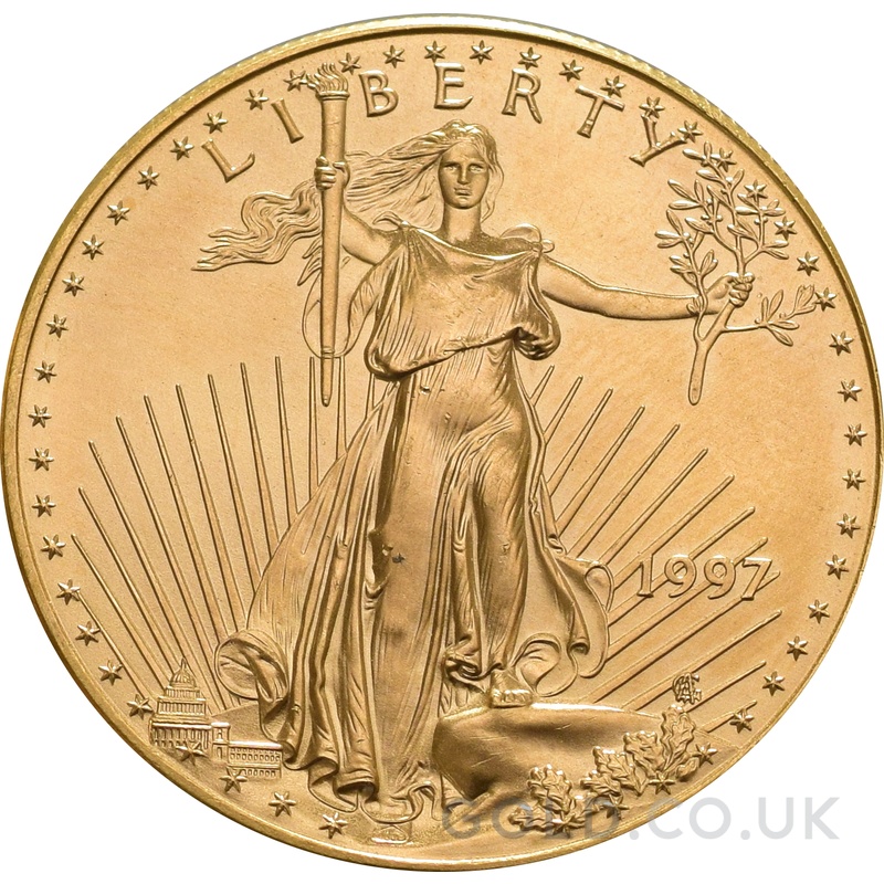 1997 American Eagle Gold Coin 1oz