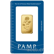 20g PAMP Rosa Gold Bar