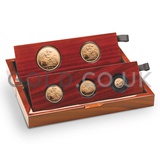 Gold Proof Sovereign Five Coin Boxed Set (2015)
