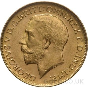 1911 Gold Sovereign Coin George V Perth