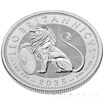 2025 The British Lion 1oz Silver Coin