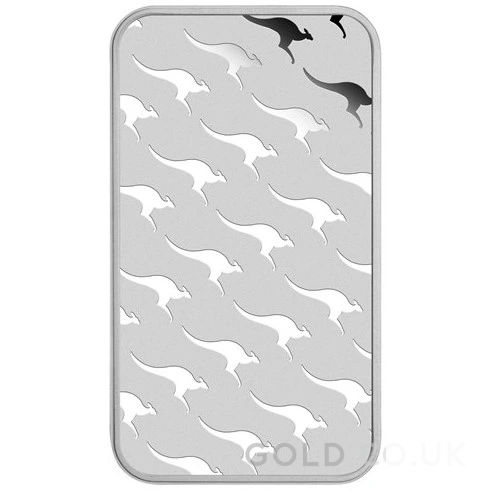 Perth Mint 1oz Kangaroo Silver Bar