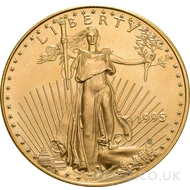 1995 Gold American Eagle Coin 1oz