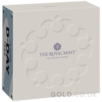 2024 Proof 50p Gold Coin 80th Anniversary of the D-Day Landings Boxed
