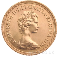 Gold Sovereign Coin Elizabeth II Decimal Head