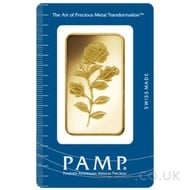 100g PAMP Rosa Gold Bar