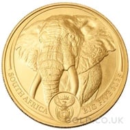 1oz Big 5 Elephant Gold Coin (2025)