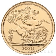 Gold Half Sovereign (2020)
