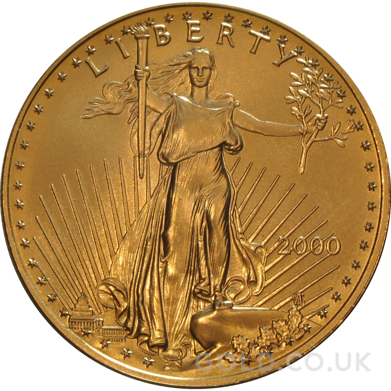 2000 American Eagle Gold Coin 1oz