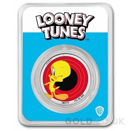 2023 Tweety Silver Coin Looney Tunes 1oz