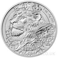 1oz Czech Lion Silver Coin (2025)