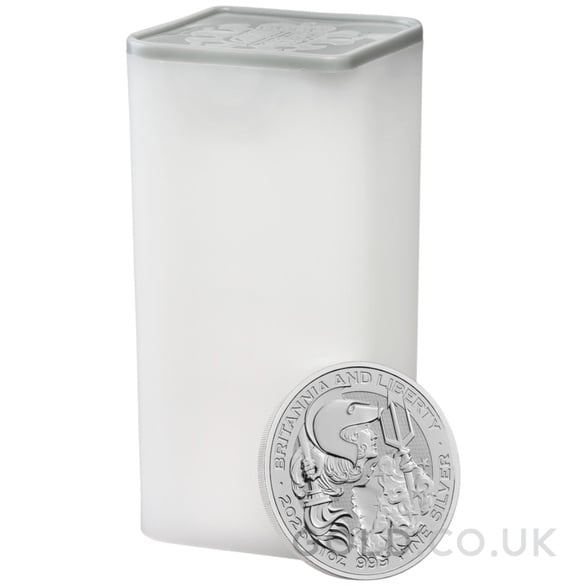 2025 Britannia & Liberty 1oz Silver Coin