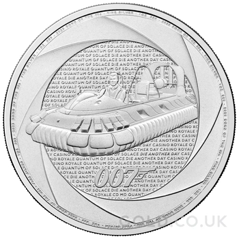 2025 Six Decades of 007, Bond of the 2000s 1oz Silver Coin
