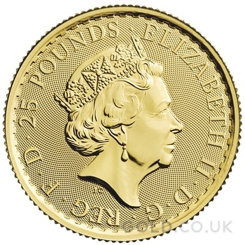 2022 1/4oz Gold Britannia Coin