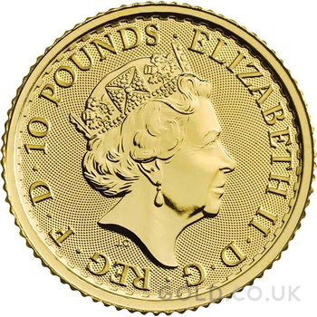 2019 1/10oz Gold Britannia Coin