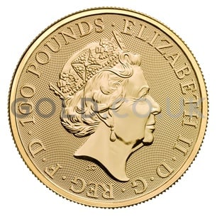 The Unicorn of Scotland - 1oz Gold Coin