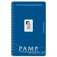 1g Palladium Bars