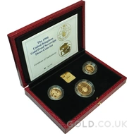 1994 Gold Proof Sovereign Three Coin Boxed Set
