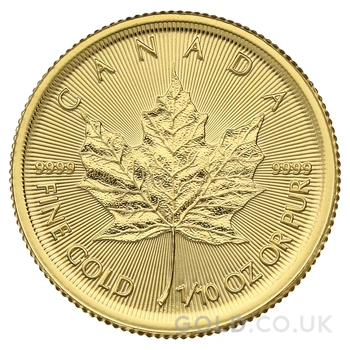 2020 1/10oz Canadian Maple Leaf Gold Coin