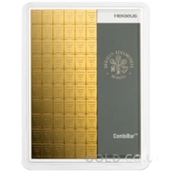 100g Heraeus Gold CombiBar