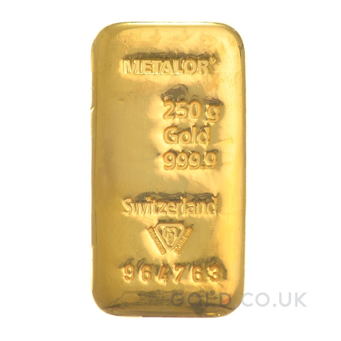 250g Gold Bar Metalor