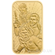 1oz Star Wars Light Side Gold Bar