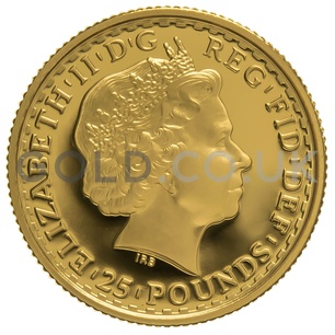 2002 Quarter Ounce Proof Britannia